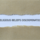 Religious Discrimination in the Workplace
